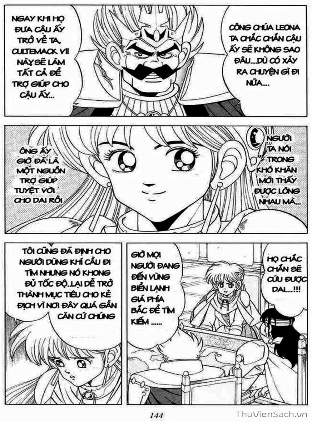 Truyện Tranh Dấu Ấn Rồng Thiêng - Dragon Quest trang 4