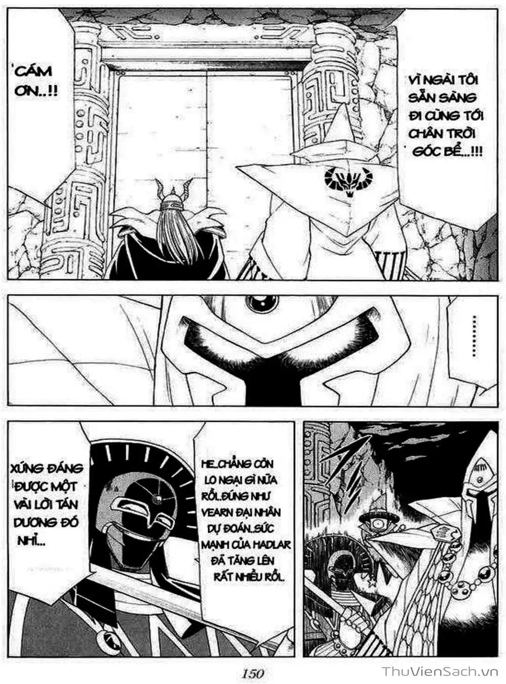 Truyện Tranh Dấu Ấn Rồng Thiêng - Dragon Quest trang 4