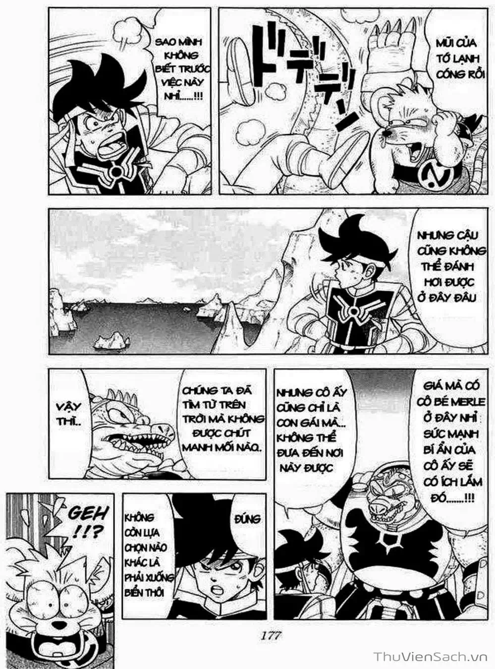 Truyện Tranh Dấu Ấn Rồng Thiêng - Dragon Quest trang 4