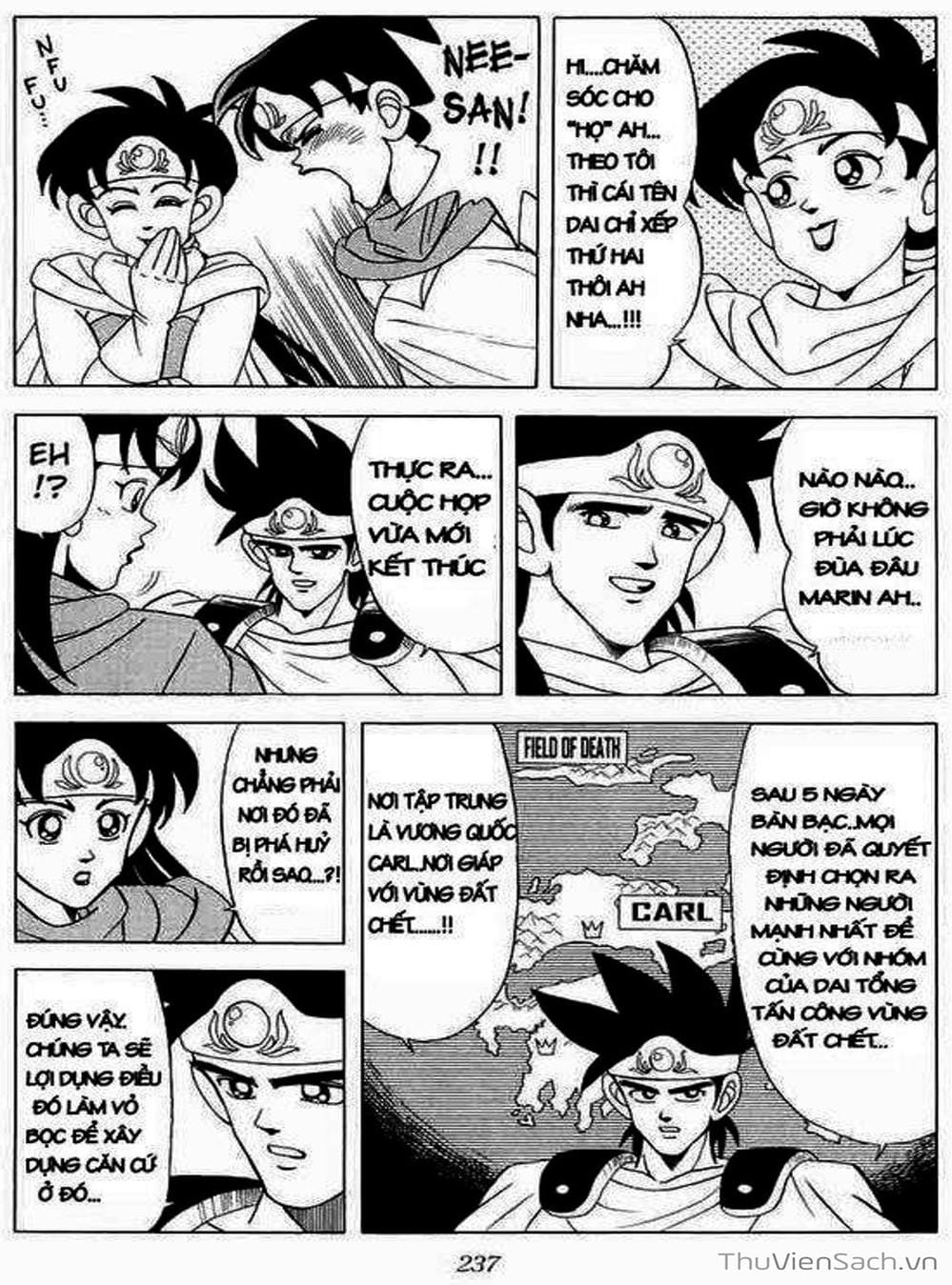 Truyện Tranh Dấu Ấn Rồng Thiêng - Dragon Quest trang 4