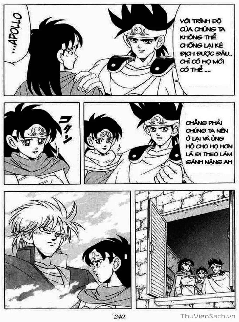 Truyện Tranh Dấu Ấn Rồng Thiêng - Dragon Quest trang 4