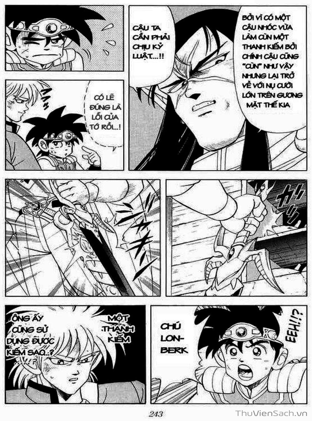 Truyện Tranh Dấu Ấn Rồng Thiêng - Dragon Quest trang 4