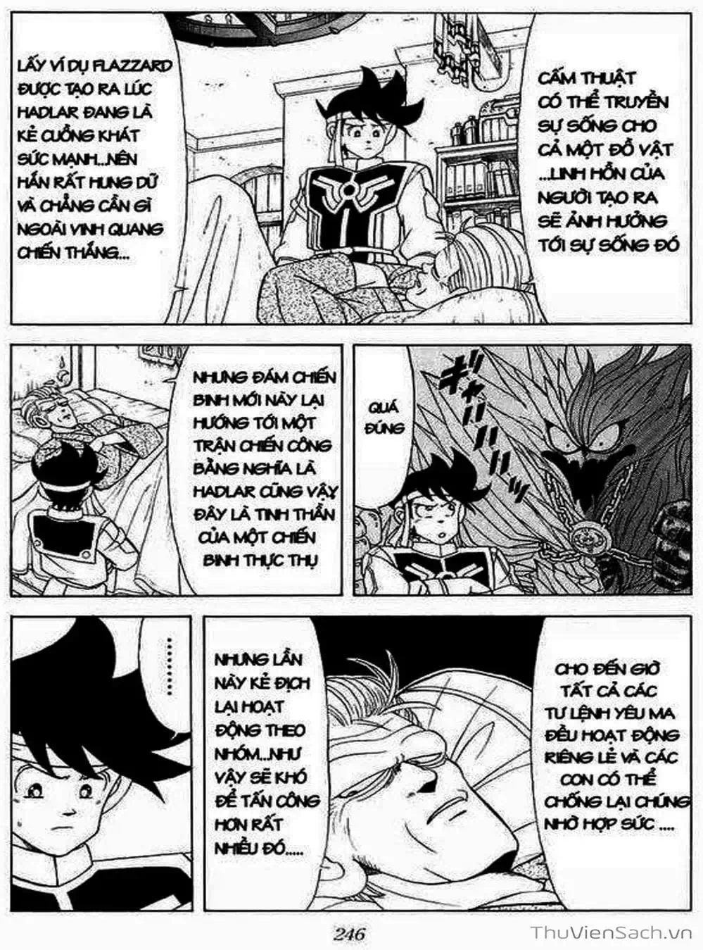 Truyện Tranh Dấu Ấn Rồng Thiêng - Dragon Quest trang 4