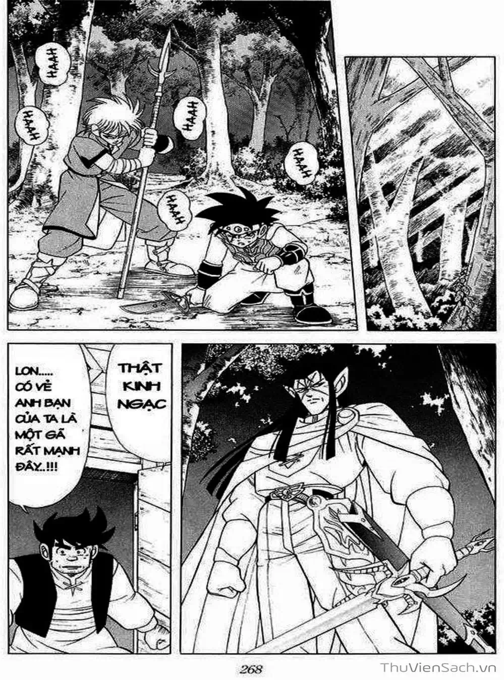 Truyện Tranh Dấu Ấn Rồng Thiêng - Dragon Quest trang 4