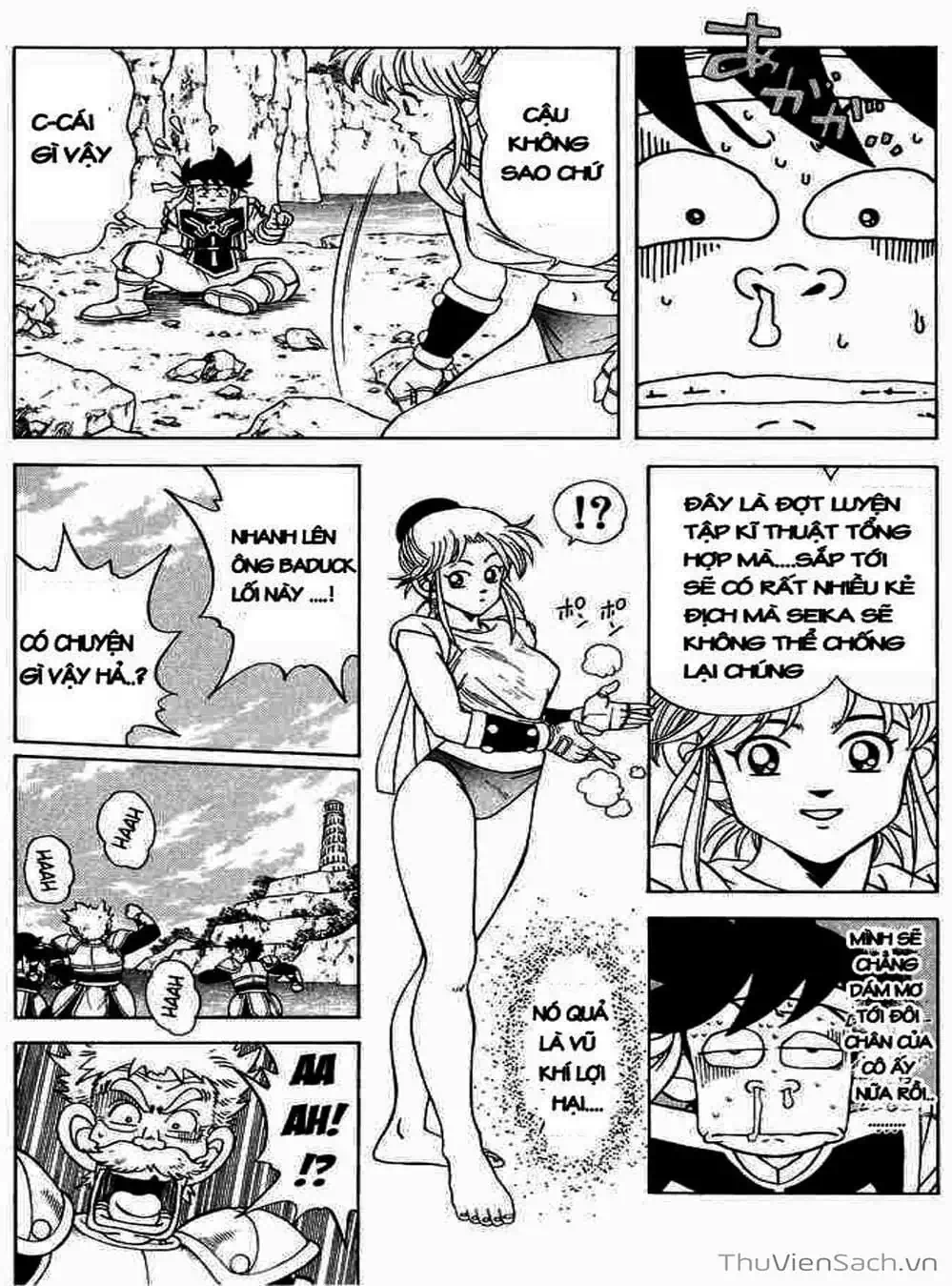 Truyện Tranh Dấu Ấn Rồng Thiêng - Dragon Quest trang 4