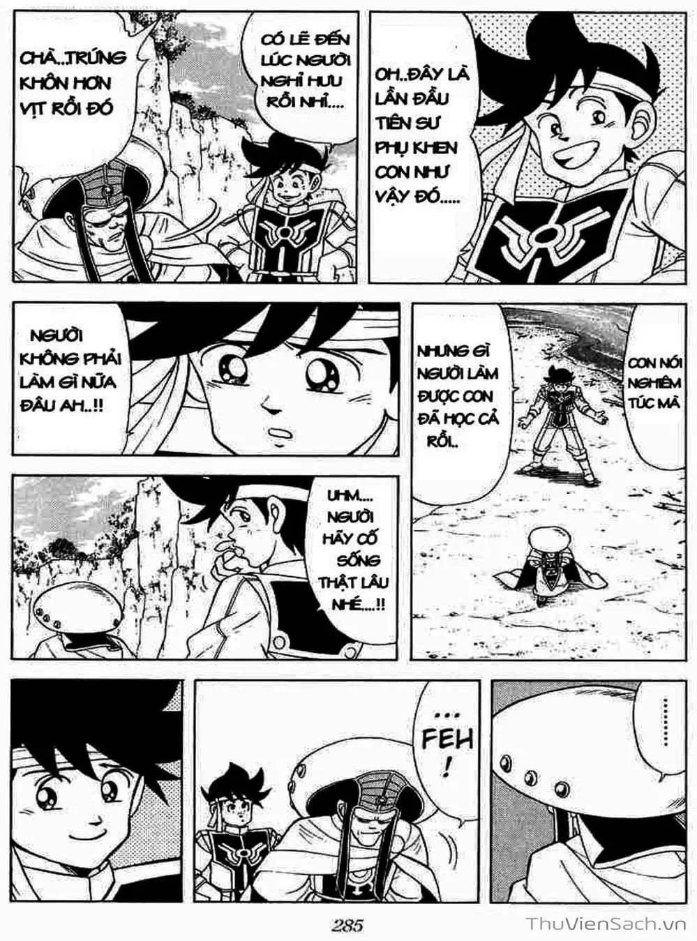 Truyện Tranh Dấu Ấn Rồng Thiêng - Dragon Quest trang 4