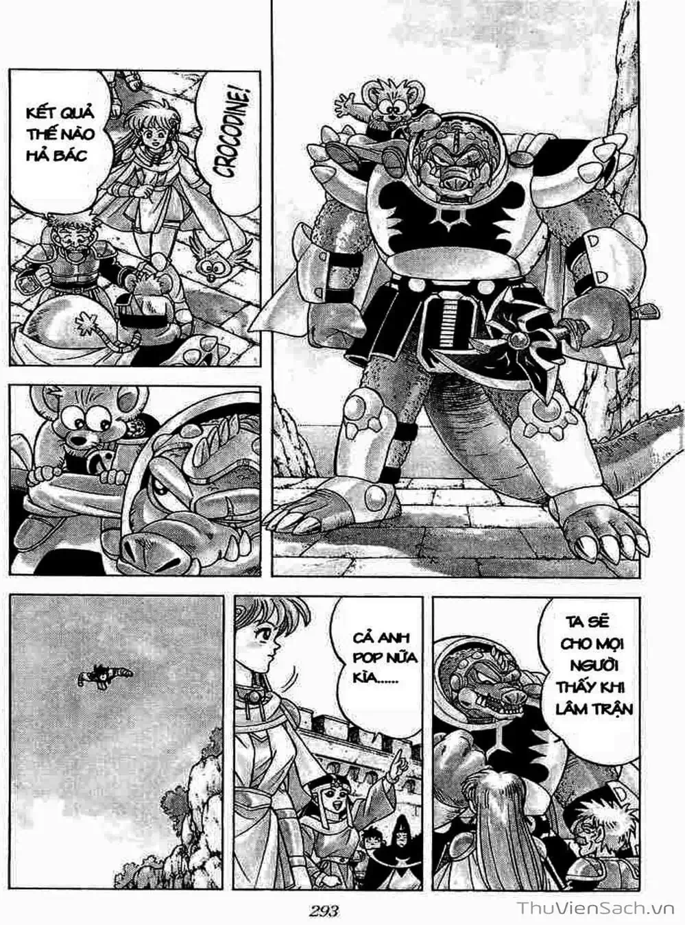 Truyện Tranh Dấu Ấn Rồng Thiêng - Dragon Quest trang 4