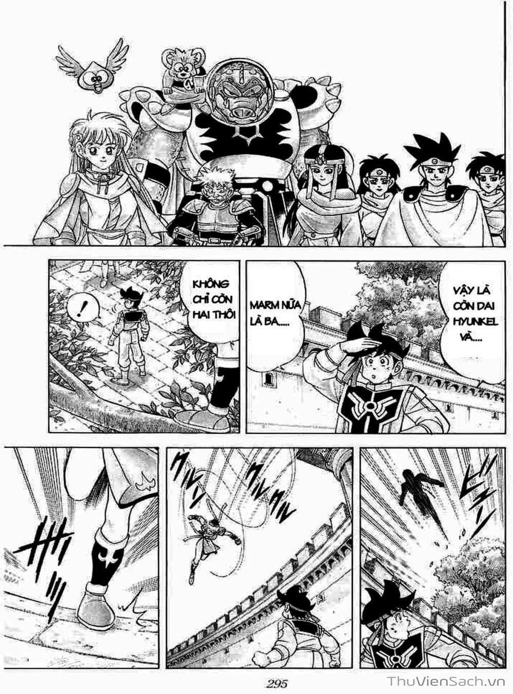 Truyện Tranh Dấu Ấn Rồng Thiêng - Dragon Quest trang 4