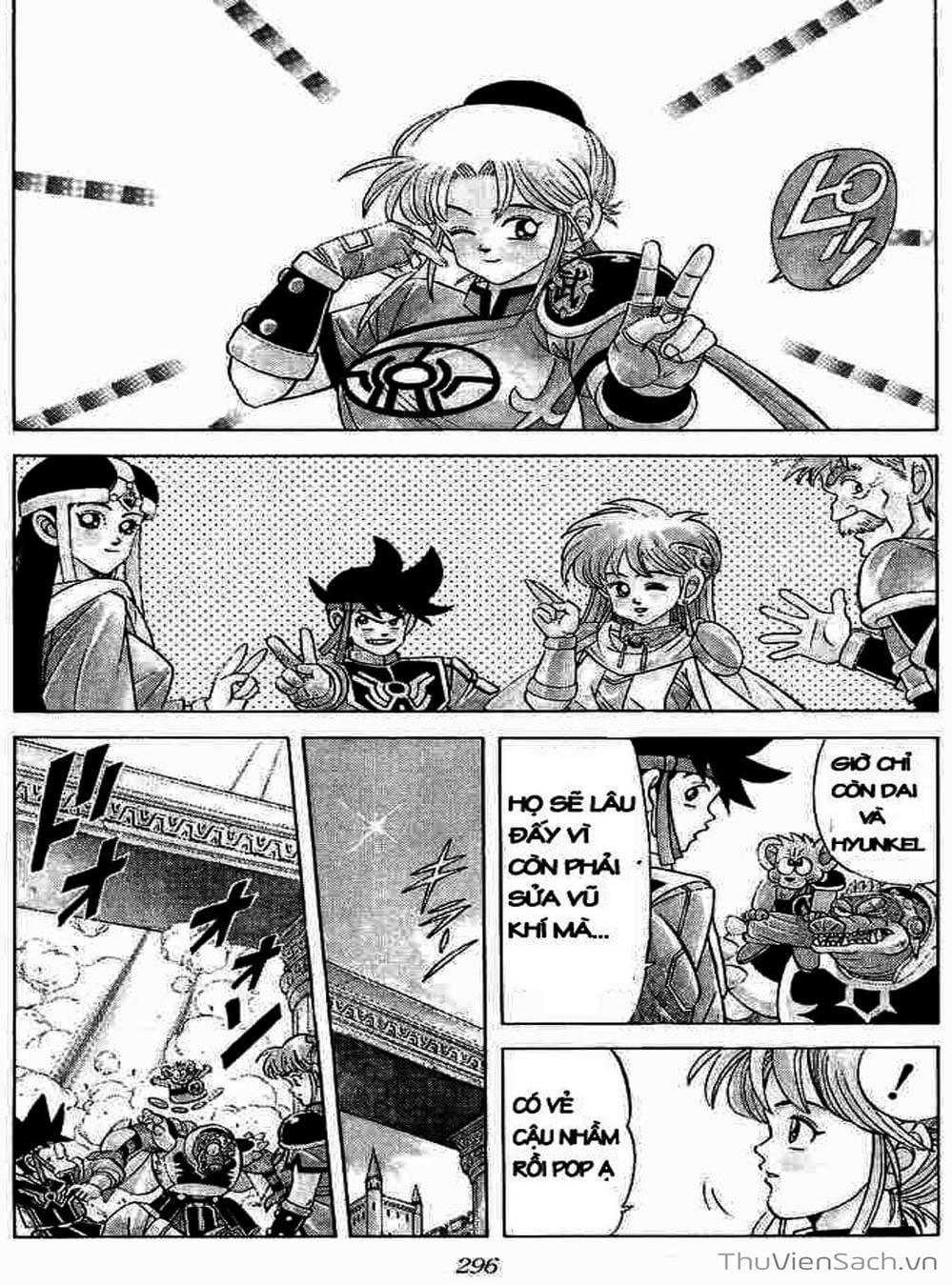 Truyện Tranh Dấu Ấn Rồng Thiêng - Dragon Quest trang 4