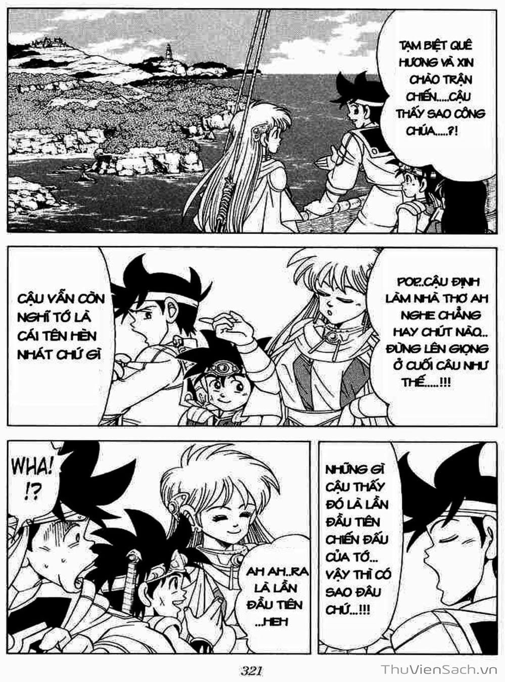 Truyện Tranh Dấu Ấn Rồng Thiêng - Dragon Quest trang 4