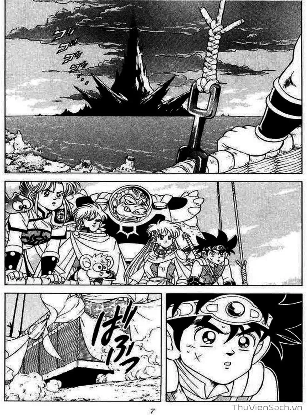 Truyện Tranh Dấu Ấn Rồng Thiêng - Dragon Quest trang 4