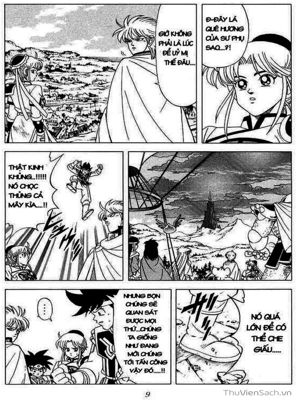 Truyện Tranh Dấu Ấn Rồng Thiêng - Dragon Quest trang 4