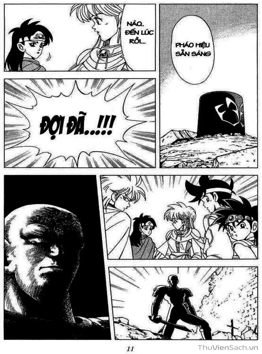 Truyện Tranh Dấu Ấn Rồng Thiêng - Dragon Quest trang 4