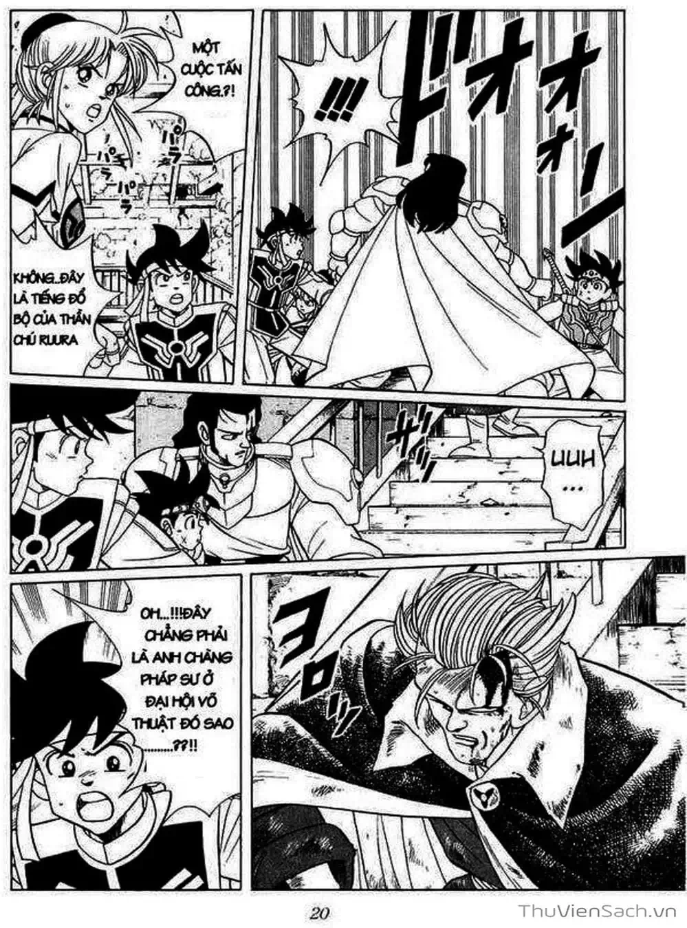 Truyện Tranh Dấu Ấn Rồng Thiêng - Dragon Quest trang 4