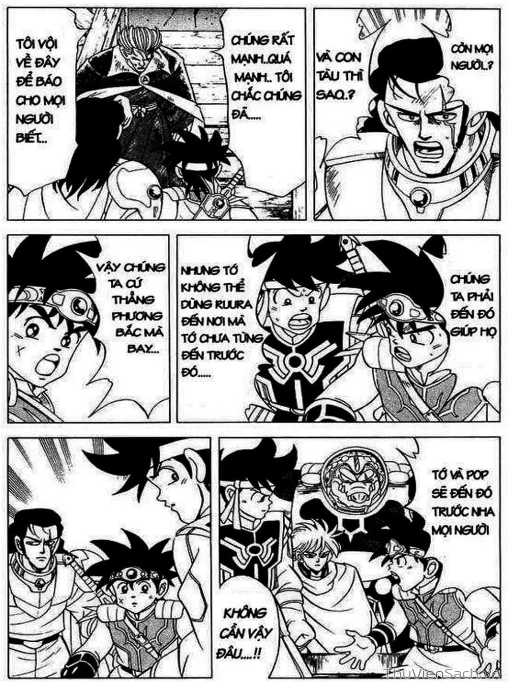 Truyện Tranh Dấu Ấn Rồng Thiêng - Dragon Quest trang 4