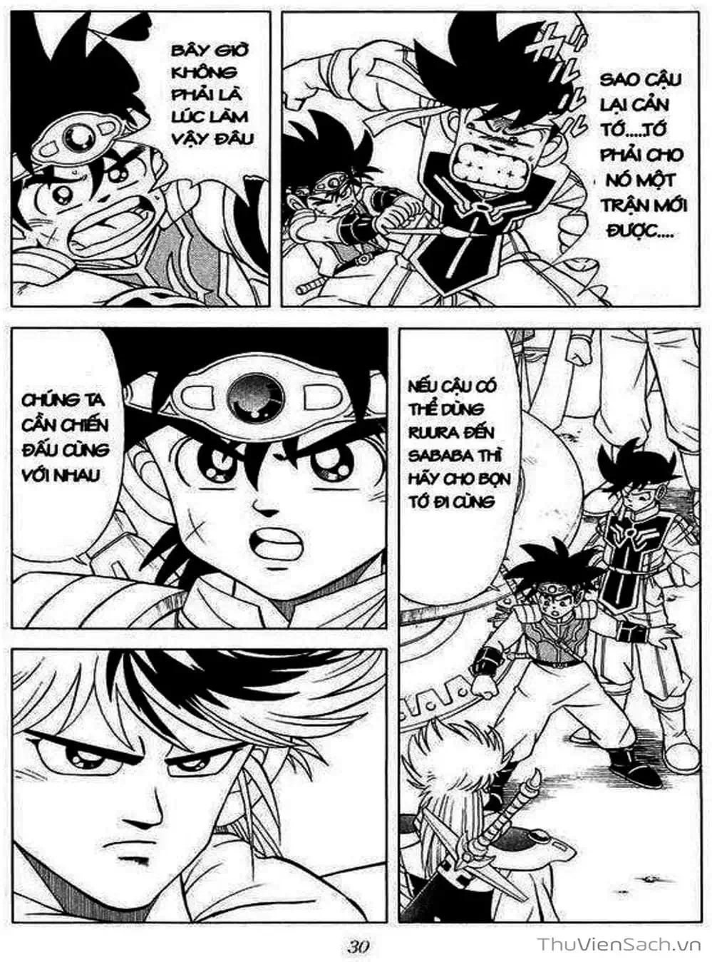 Truyện Tranh Dấu Ấn Rồng Thiêng - Dragon Quest trang 4