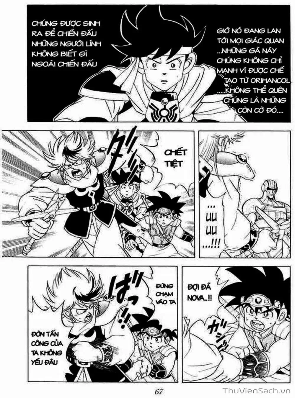 Truyện Tranh Dấu Ấn Rồng Thiêng - Dragon Quest trang 4