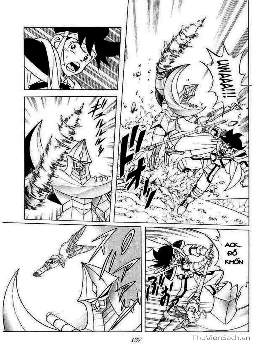 Truyện Tranh Dấu Ấn Rồng Thiêng - Dragon Quest trang 4