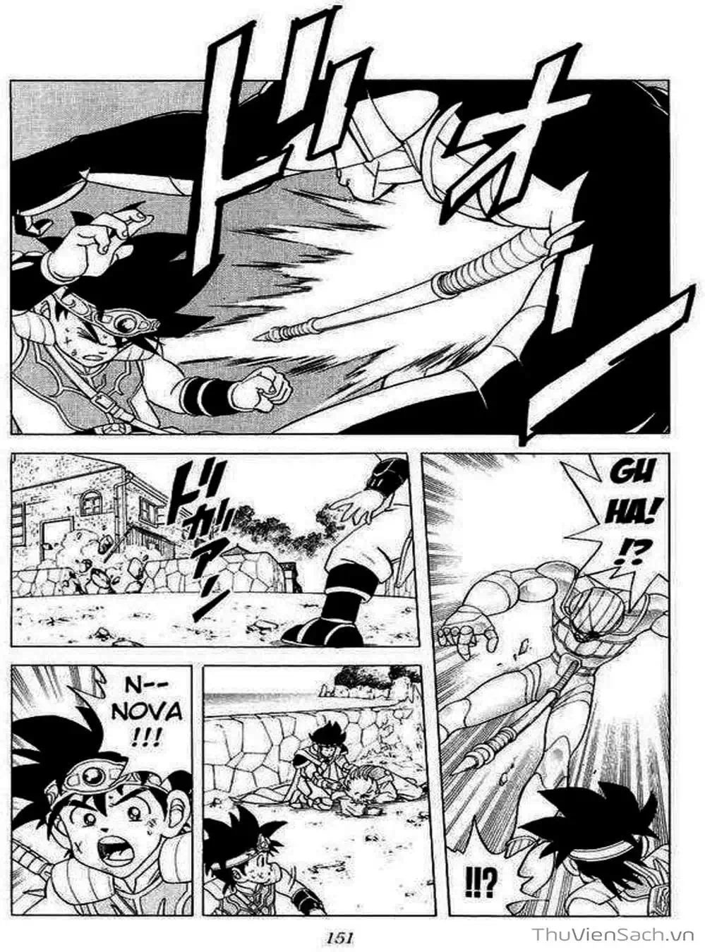 Truyện Tranh Dấu Ấn Rồng Thiêng - Dragon Quest trang 4