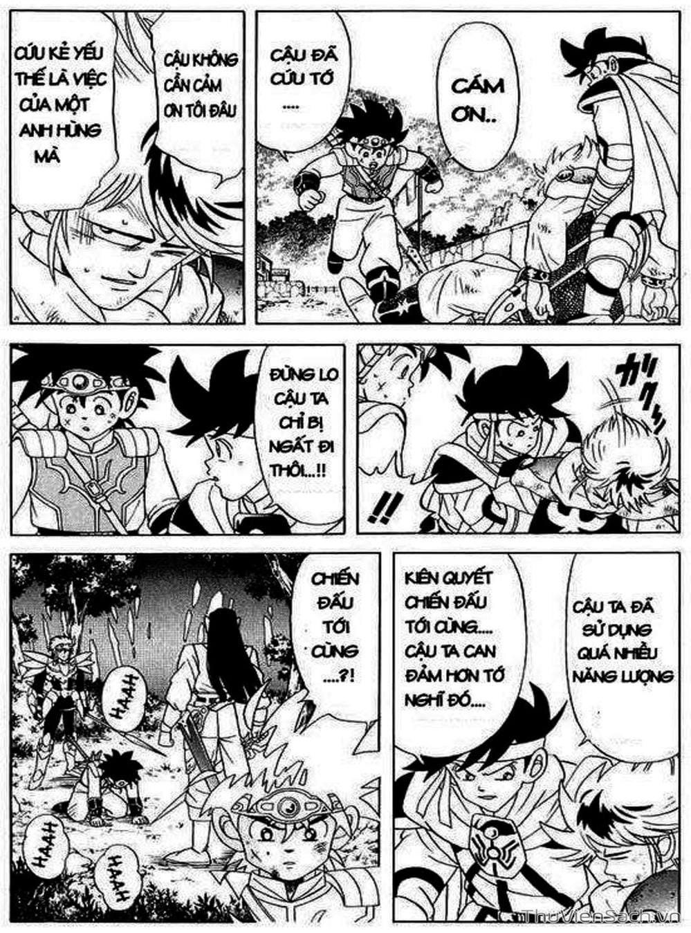 Truyện Tranh Dấu Ấn Rồng Thiêng - Dragon Quest trang 4