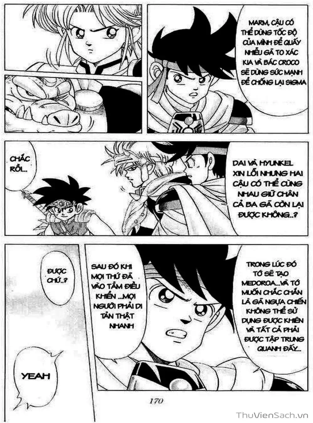 Truyện Tranh Dấu Ấn Rồng Thiêng - Dragon Quest trang 4