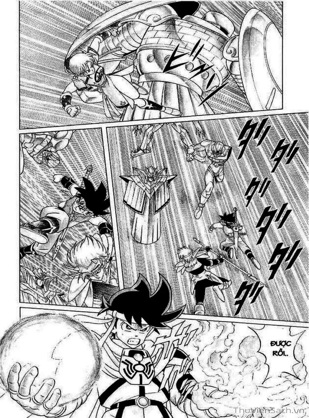 Truyện Tranh Dấu Ấn Rồng Thiêng - Dragon Quest trang 4