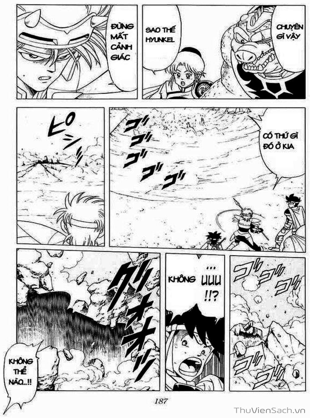 Truyện Tranh Dấu Ấn Rồng Thiêng - Dragon Quest trang 4