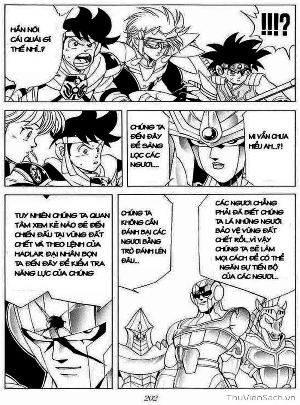 Truyện Tranh Dấu Ấn Rồng Thiêng - Dragon Quest trang 4