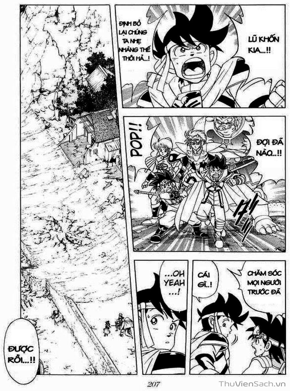 Truyện Tranh Dấu Ấn Rồng Thiêng - Dragon Quest trang 4