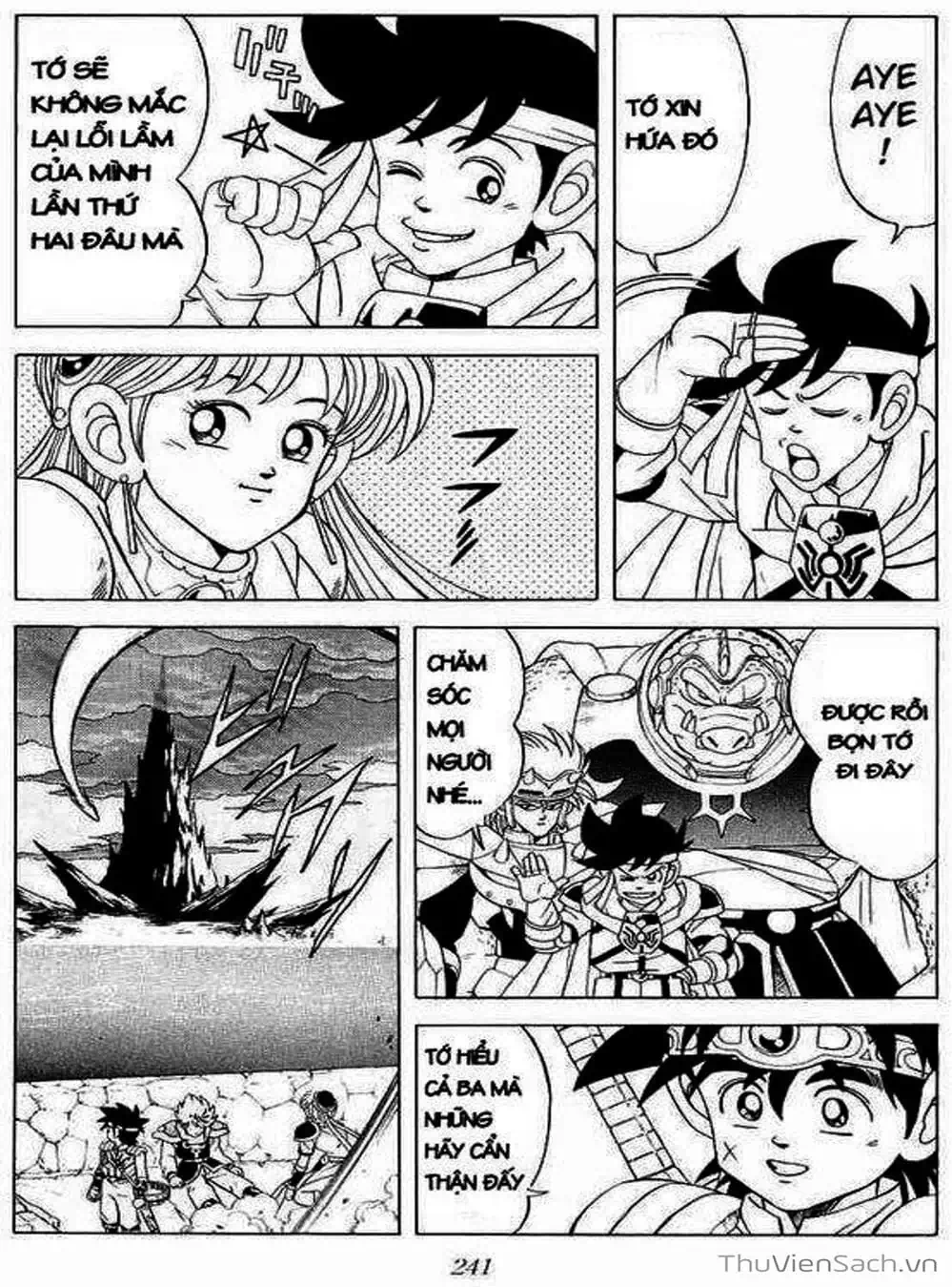 Truyện Tranh Dấu Ấn Rồng Thiêng - Dragon Quest trang 4