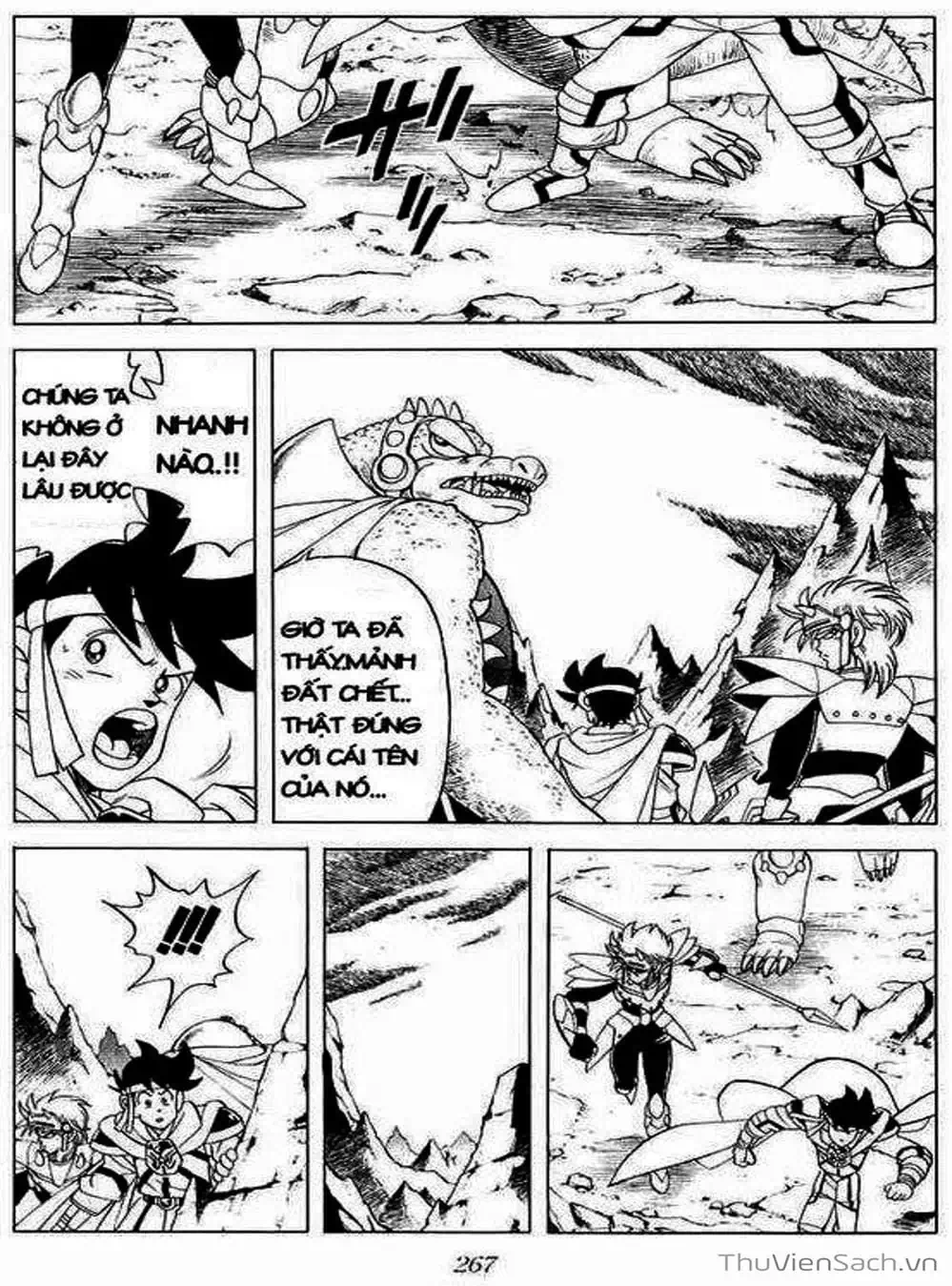 Truyện Tranh Dấu Ấn Rồng Thiêng - Dragon Quest trang 4