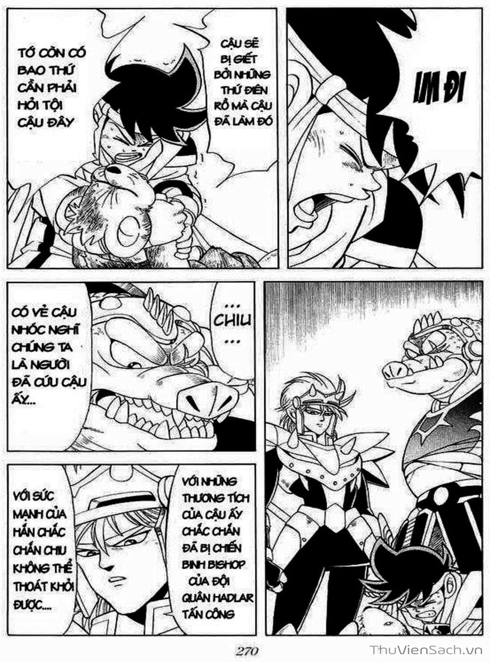 Truyện Tranh Dấu Ấn Rồng Thiêng - Dragon Quest trang 4