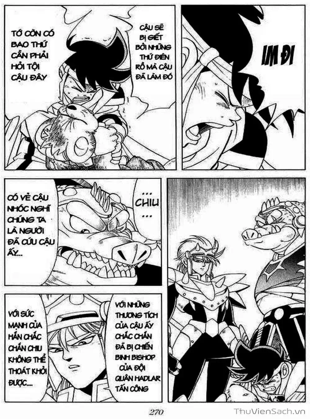 Truyện Tranh Dấu Ấn Rồng Thiêng - Dragon Quest trang 4