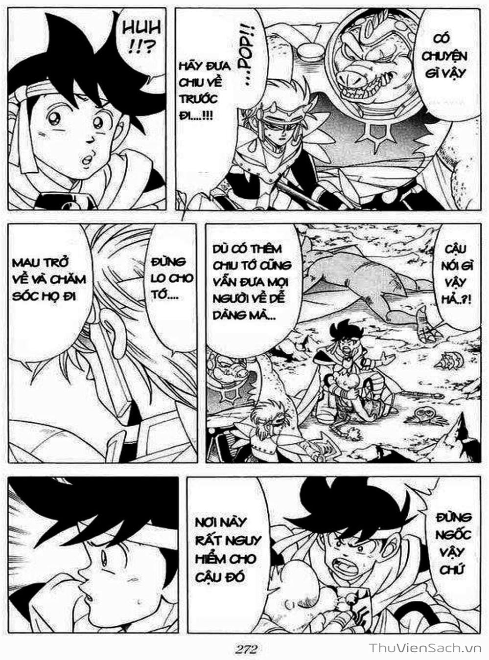 Truyện Tranh Dấu Ấn Rồng Thiêng - Dragon Quest trang 4