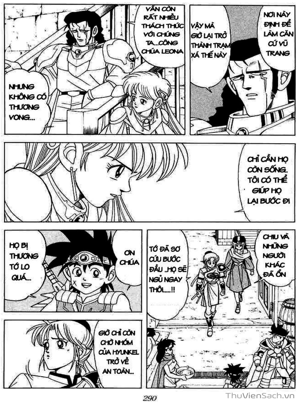 Truyện Tranh Dấu Ấn Rồng Thiêng - Dragon Quest trang 4