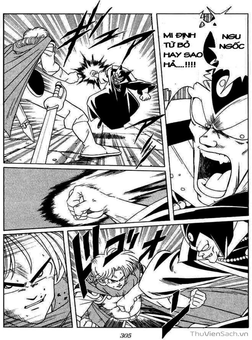 Truyện Tranh Dấu Ấn Rồng Thiêng - Dragon Quest trang 4