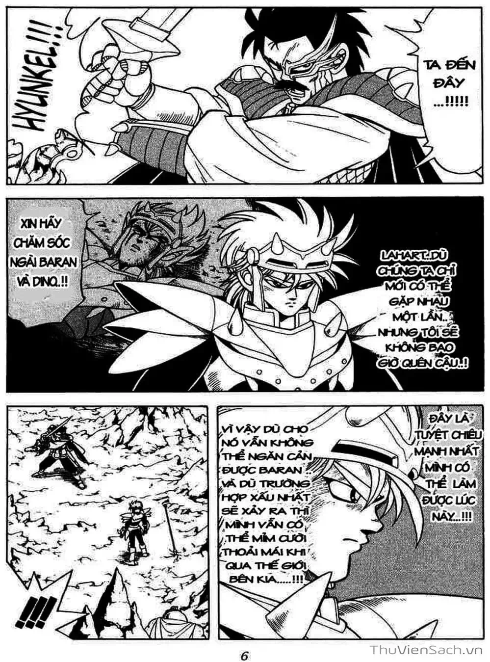 Truyện Tranh Dấu Ấn Rồng Thiêng - Dragon Quest trang 4