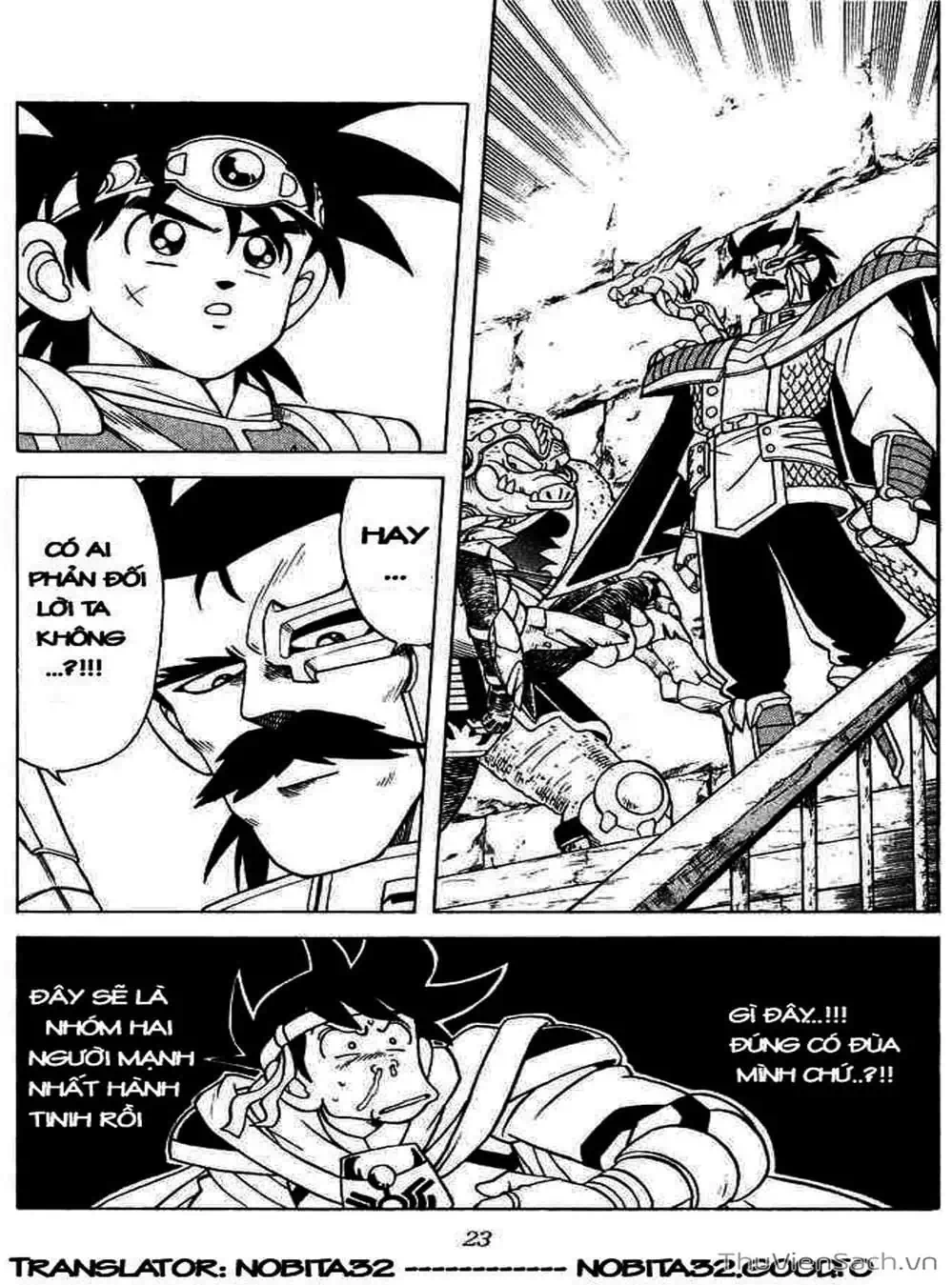 Truyện Tranh Dấu Ấn Rồng Thiêng - Dragon Quest trang 4