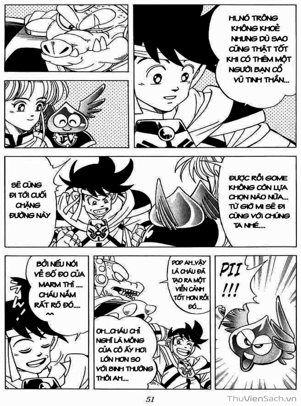 Truyện Tranh Dấu Ấn Rồng Thiêng - Dragon Quest trang 4