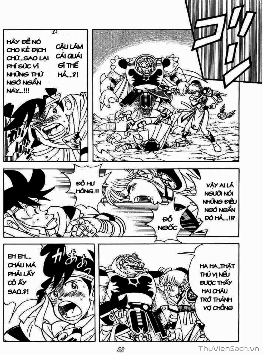 Truyện Tranh Dấu Ấn Rồng Thiêng - Dragon Quest trang 4