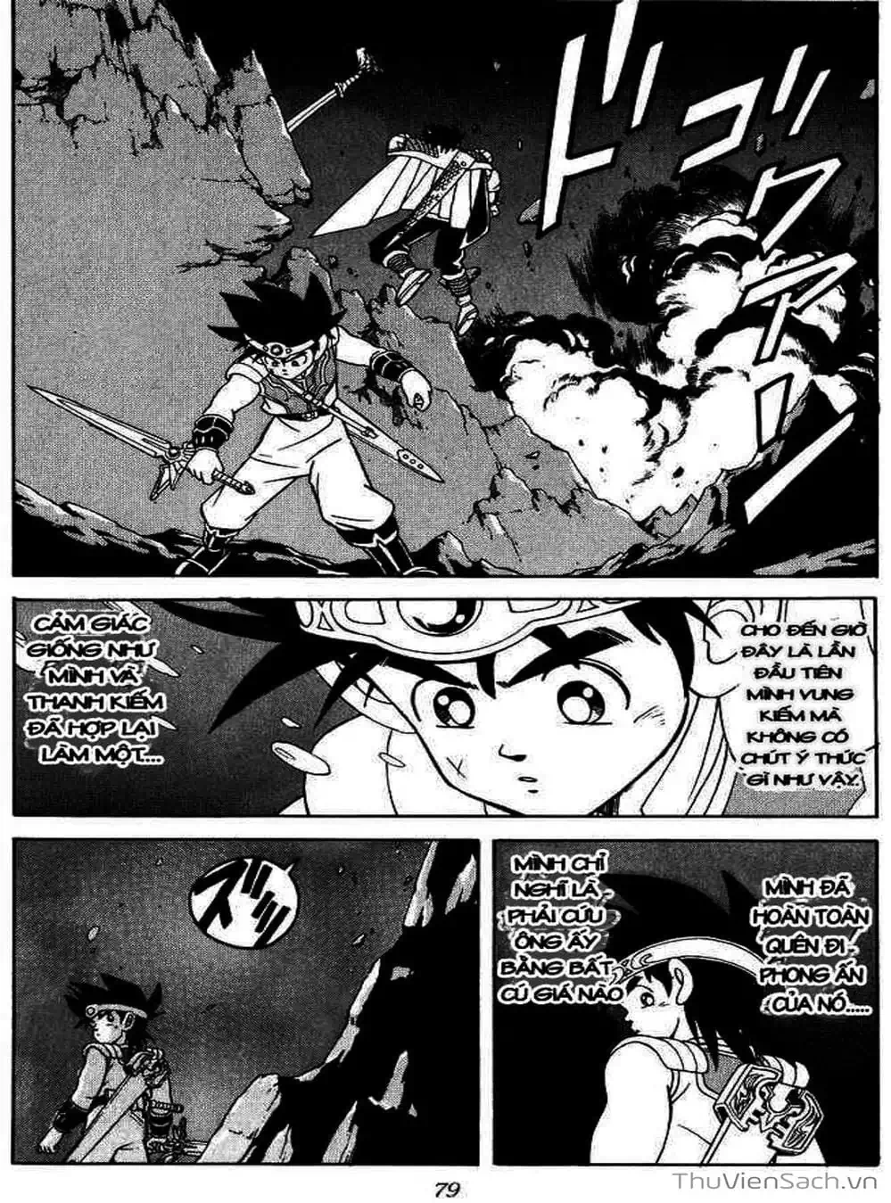 Truyện Tranh Dấu Ấn Rồng Thiêng - Dragon Quest trang 4