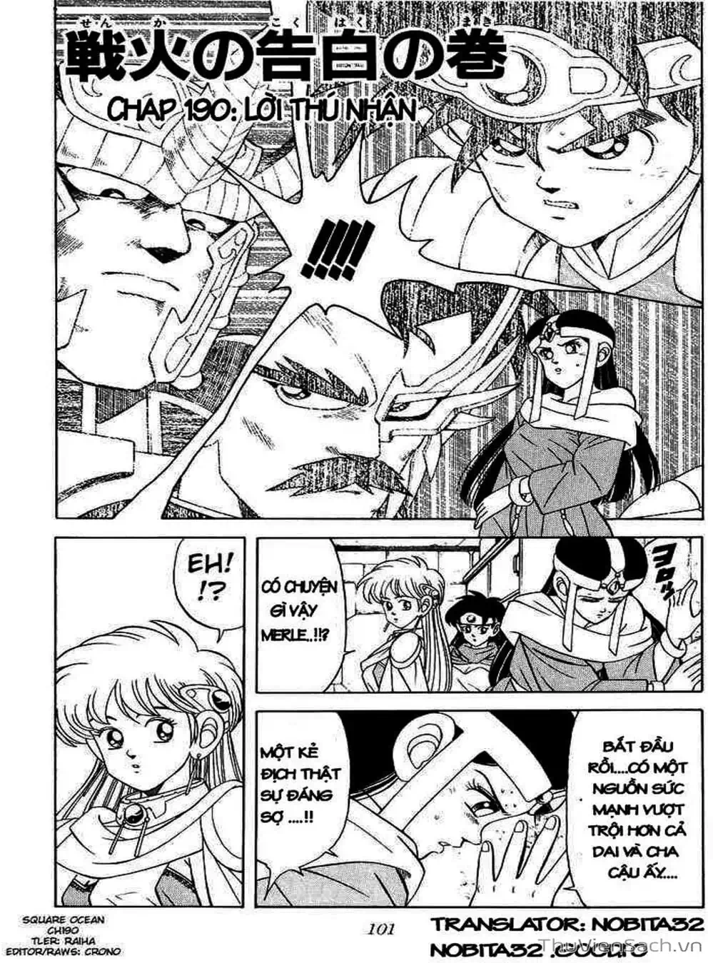 Truyện Tranh Dấu Ấn Rồng Thiêng - Dragon Quest trang 4