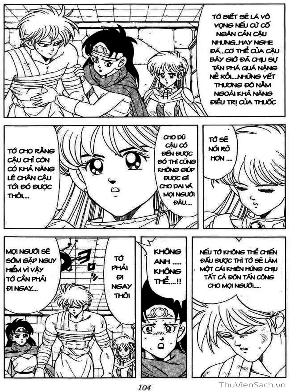 Truyện Tranh Dấu Ấn Rồng Thiêng - Dragon Quest trang 4