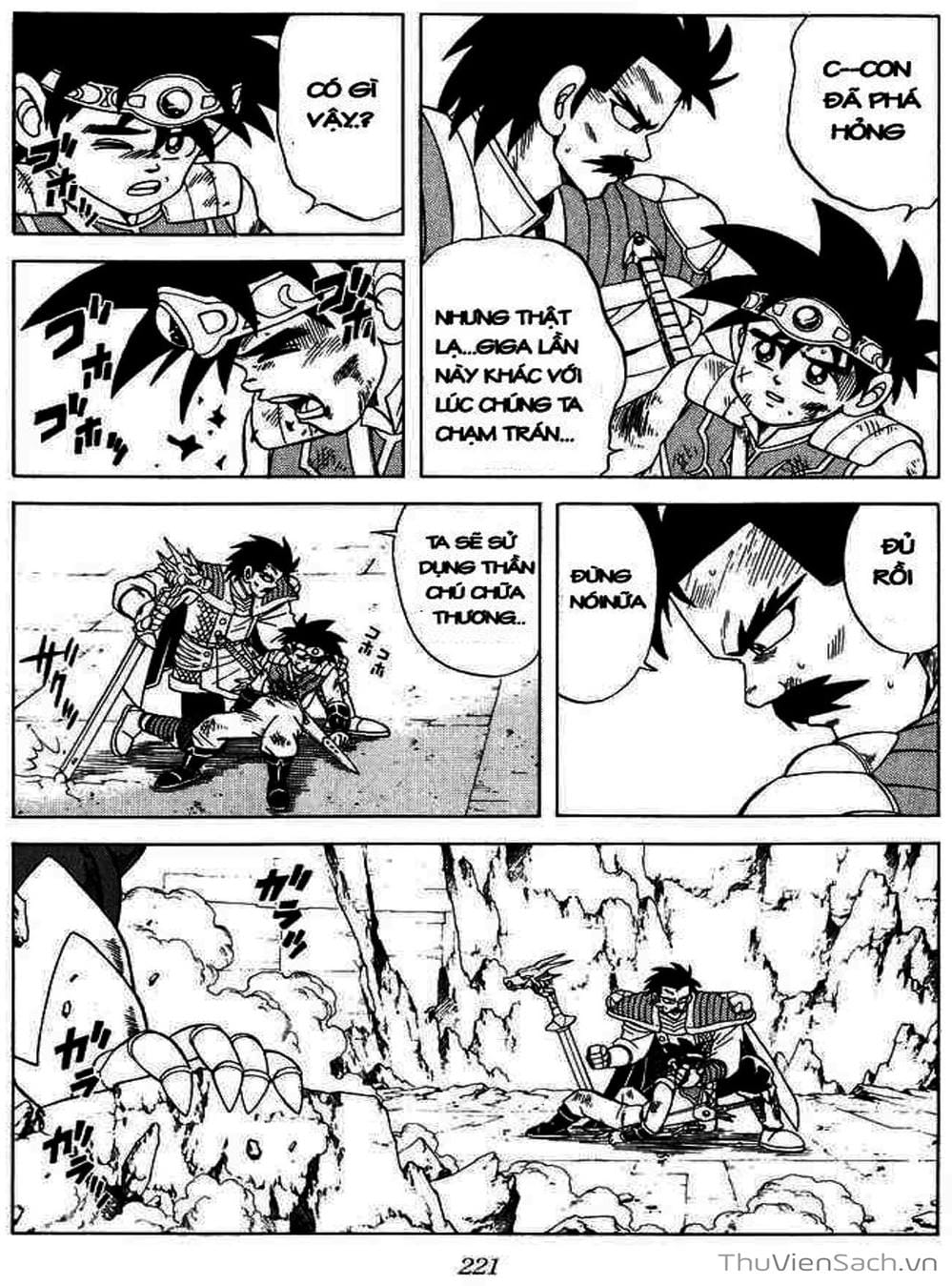 Truyện Tranh Dấu Ấn Rồng Thiêng - Dragon Quest trang 4