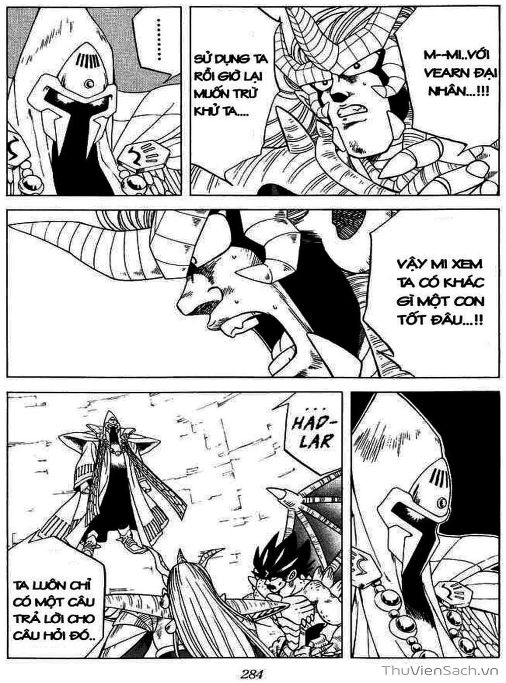 Truyện Tranh Dấu Ấn Rồng Thiêng - Dragon Quest trang 4