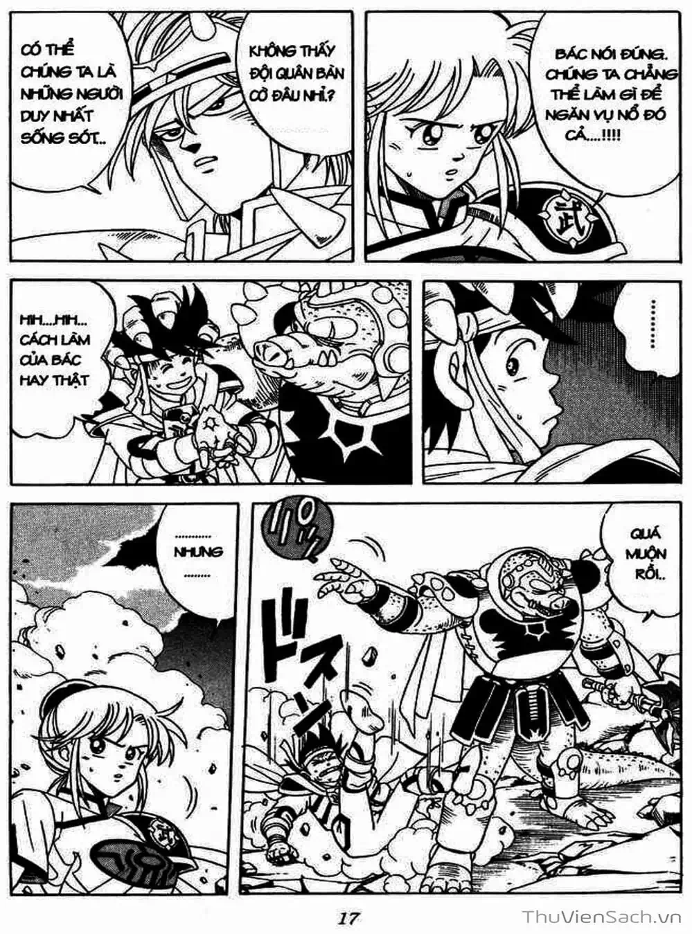 Truyện Tranh Dấu Ấn Rồng Thiêng - Dragon Quest trang 4