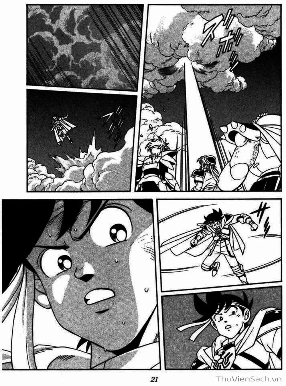 Truyện Tranh Dấu Ấn Rồng Thiêng - Dragon Quest trang 4