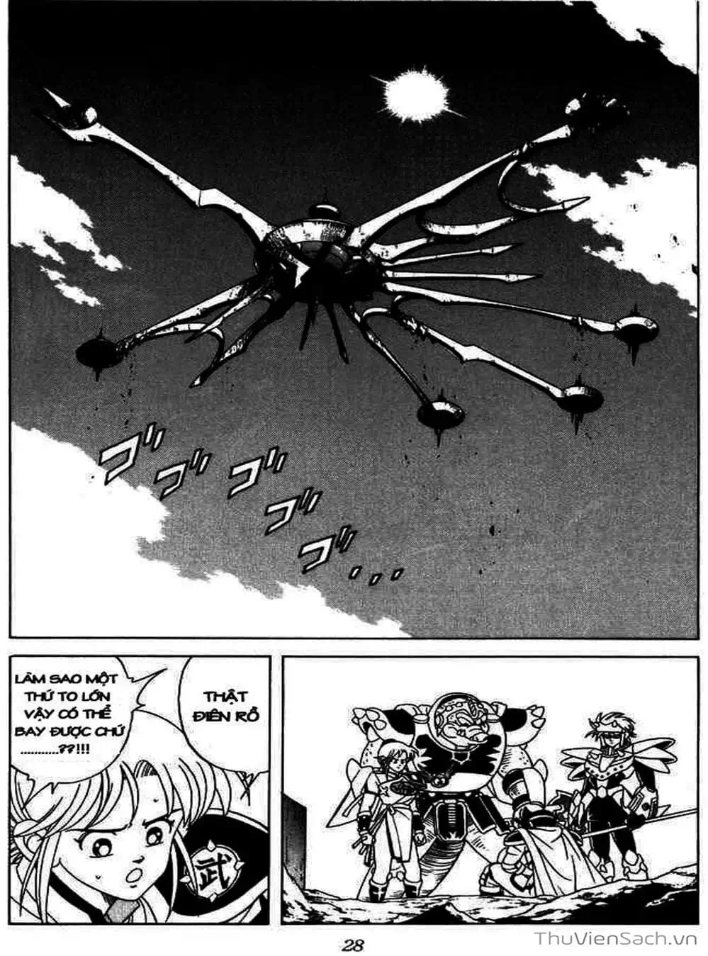 Truyện Tranh Dấu Ấn Rồng Thiêng - Dragon Quest trang 4