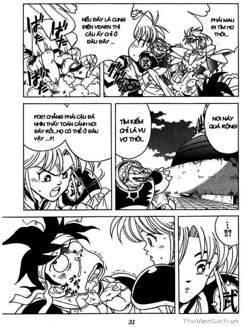 Truyện Tranh Dấu Ấn Rồng Thiêng - Dragon Quest trang 4