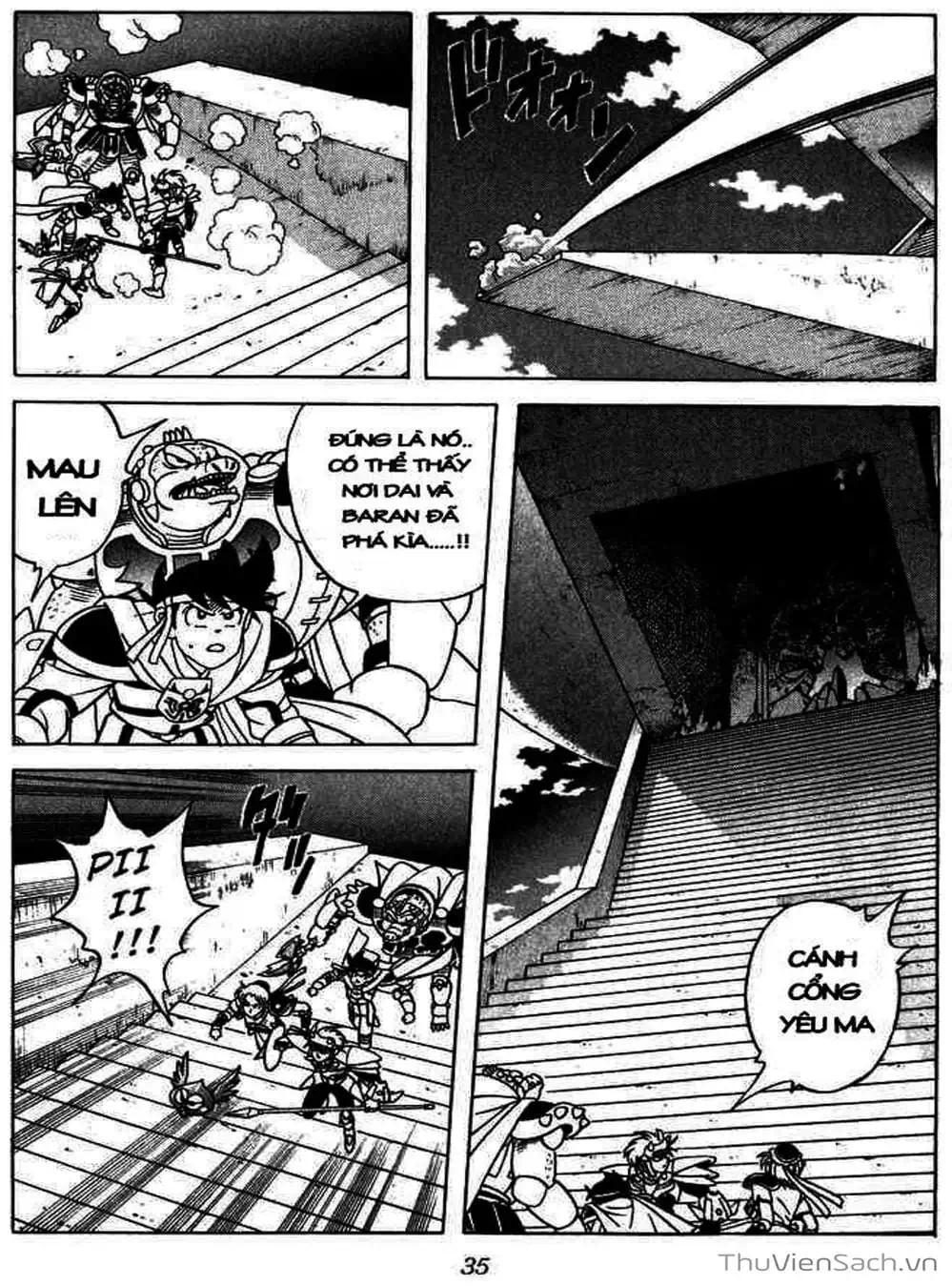 Truyện Tranh Dấu Ấn Rồng Thiêng - Dragon Quest trang 4